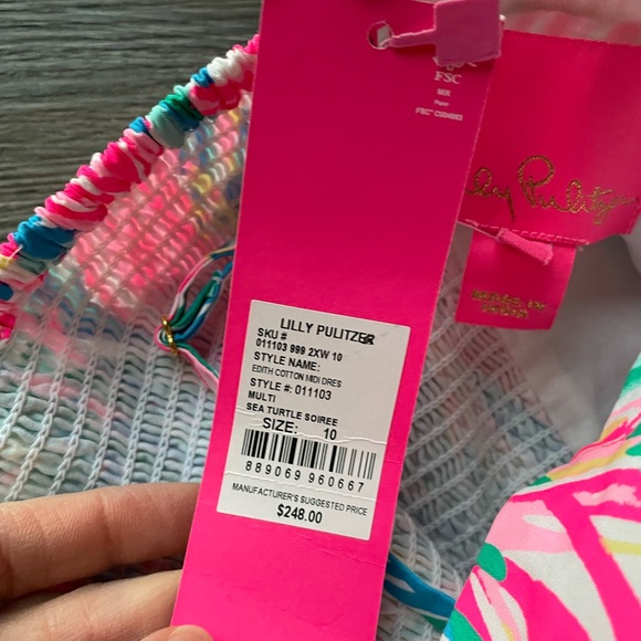 NWT Lilly Pulitzer Edith Dress - Picture 10 of 11